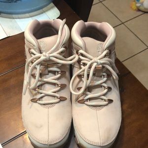 Timberlands.